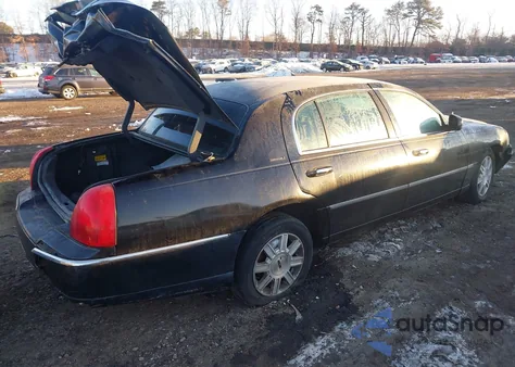 2011 Lincoln Town Car Executive L из США, поврежденный, VIN 2LNBL8EV6BX755866